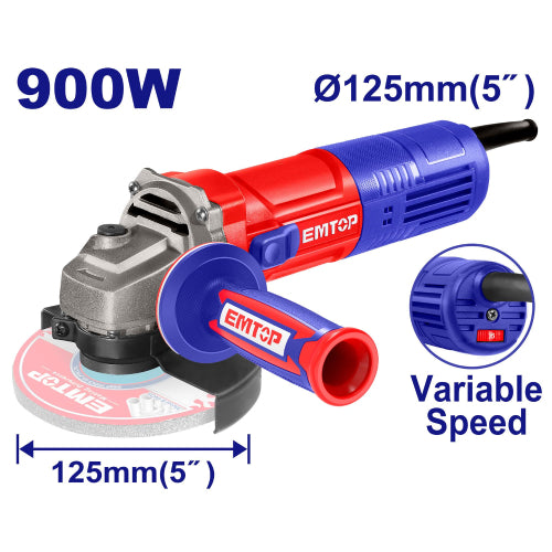 Angle Grinder 900W, 125mm