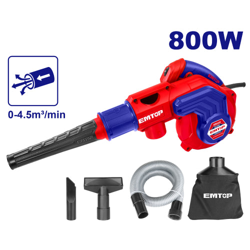 Aspirator Blower 800W – Powerful and Versatile Cleaning Tool