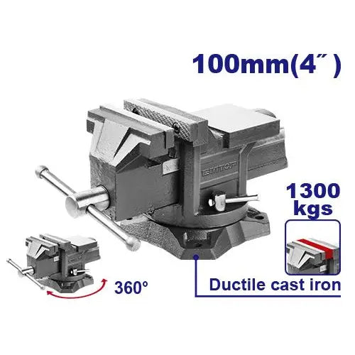 EMTOP bench vice 4" – heavy-duty hand tool for secure clamping and precision work in Qatar