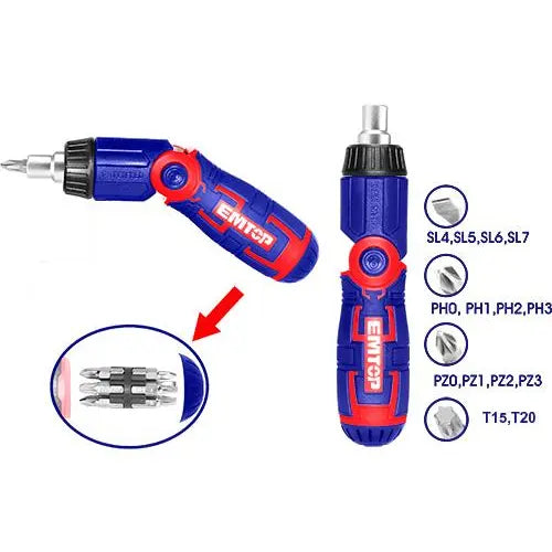 15 in 1 ratchet screwdriver set with multiple bits, versatile and compact hand tool for repairs and DIY in Qatar