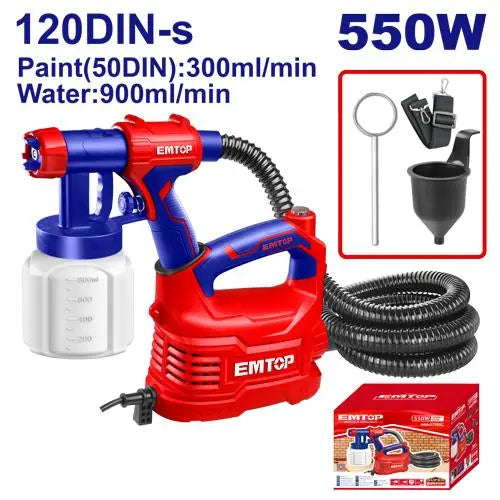 550W spray gun for painting and cleaning – power tool Qatar