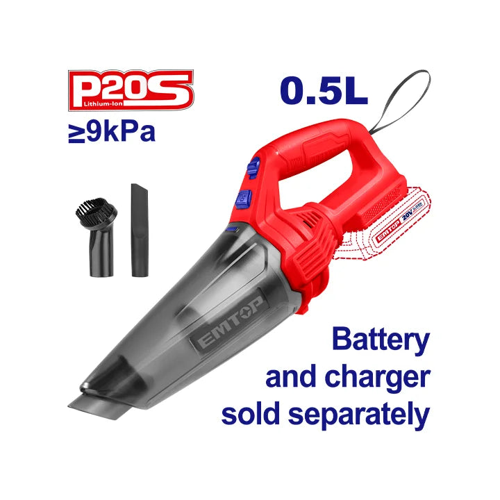 EMTOP Cordless Vacuum Cleaner – Portable Power Tool for Efficient Cleaning in Qatar
