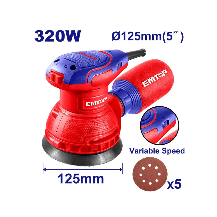 EMTOP Rotary Sander – Precision Power Tool for Smooth Finishes in Qatar