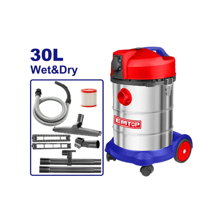 EMTOP 1400W Vacuum Cleaner – Essential Power Tool for Home Cleaning in Qatar"