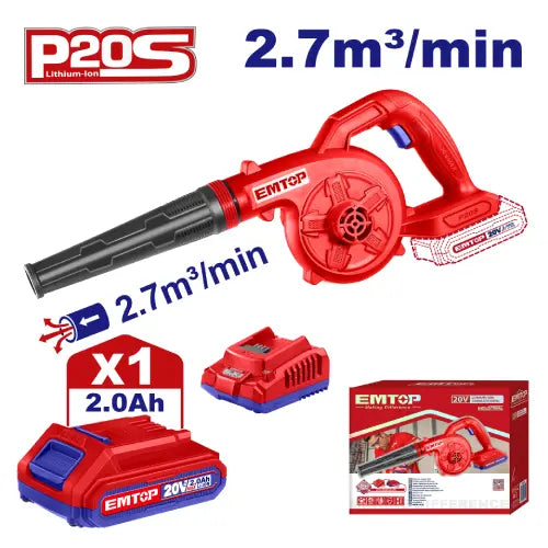 Cordless Blower 20V – EMTOP P20S Tools in Qatar