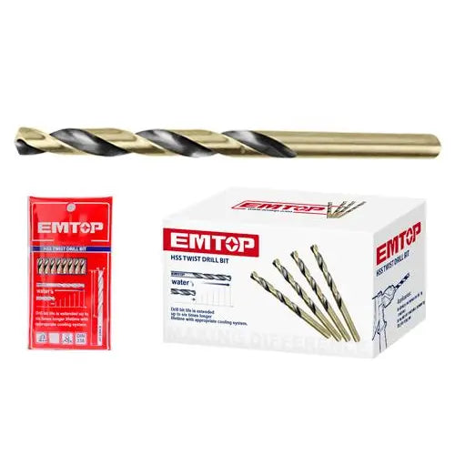 EMTOP drill bit for metal and wood – precision power tool accessories