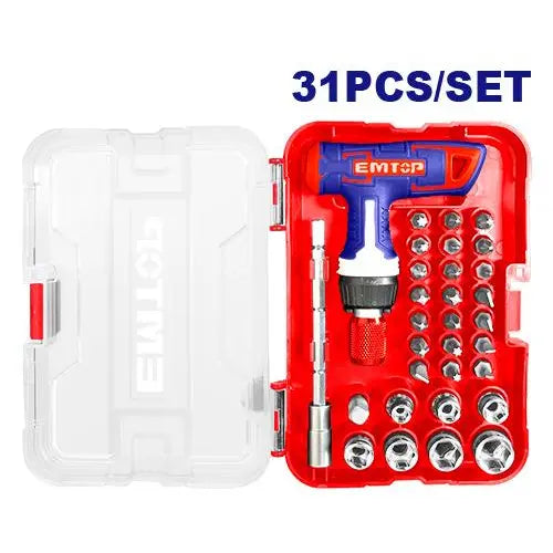 31 pcs T-handle wrench set – EMTOP hand tools in Qatar