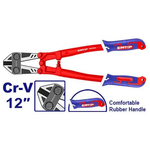 EMTOP heavy-duty bolt cutter – robust hand tool for cutting chains, bolts, and metal rods in Qatar.