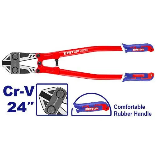 EMTOP heavy-duty bolt cutter – robust hand tool for cutting chains, bolts, and metal rods in Qatar.