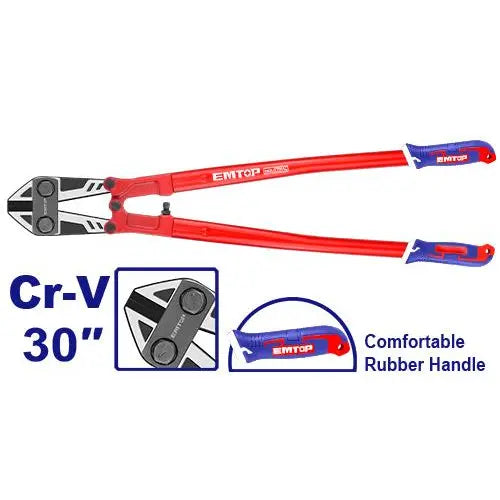 EMTOP heavy-duty bolt cutter – robust hand tool for cutting chains, bolts, and metal rods in Qatar.
