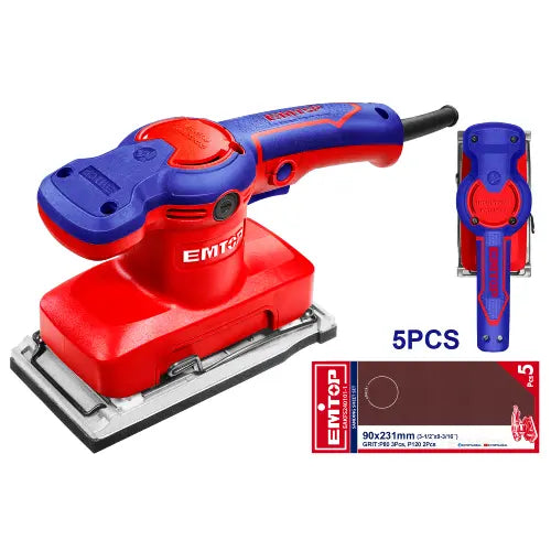 EMTOP finishing sander – precision power tool for ultra-smooth surface finishing in Qatar