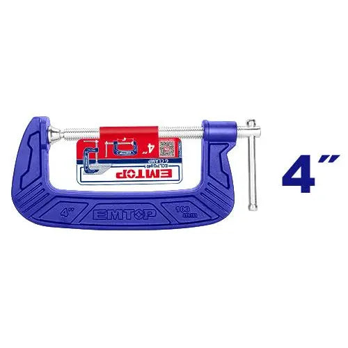 4-inch EMTOP G clamp – heavy-duty clamping hand tool in Qatar
