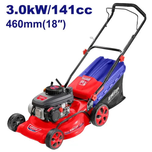 EMTOP gasoline lawn mower – essential garden tool for lawn maintenance in Qatar