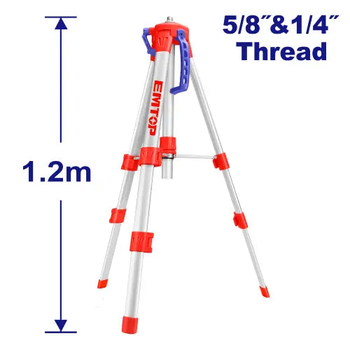 EMTOP laser tripod – sturdy stand for professional laser measuring tools in Qatar.