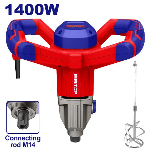 EMTOP mixer – heavy-duty power tool for mixing cement, paint, and compounds in Qatar