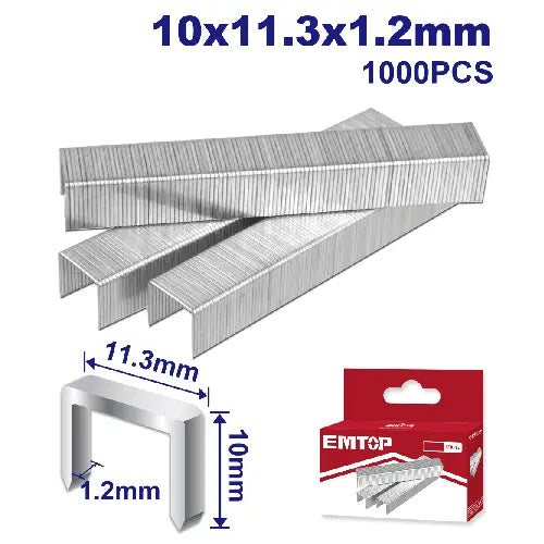 EMTOP staples for air staple gun – air tools Qatar 2